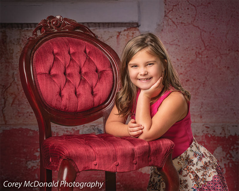 Strawberry Hill Printed Photography Backdrop