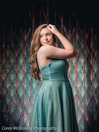 Emerald City Printed Photography Backdrop