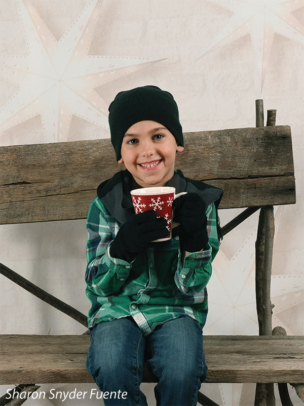 white star backdrop for phtoography