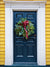 Cambridge Christmas Door Backdrop