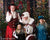 Christmas Market Printed Photo Backdrop