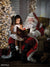 Golden Christmas Printed Photo Backdrop