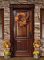 Fall Door Printed Photo Backdrop