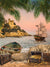 Pirate Ship at Sea Printed Photo Backdrop