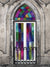 First Communion Window Printed Photo Backdrop