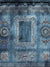 Ornate Blue Wall Printed Photo Backdrop