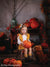 Halloween Pumpkins Backdrop