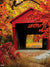 Red Covered Bridge Backdrop