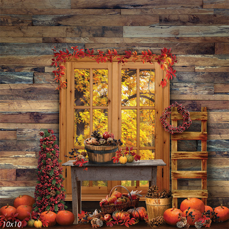 Autumn View Photography Backdrop