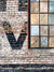 brick warehouse window backdrop