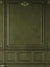 Olive Ornate Texture Wainscot Wall Backdrop