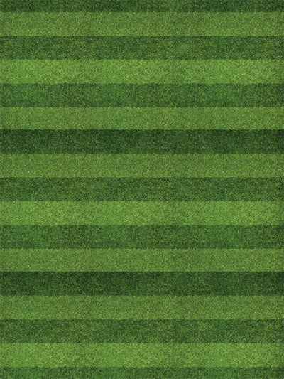 Green Striped Grass Photography Floor Drop
