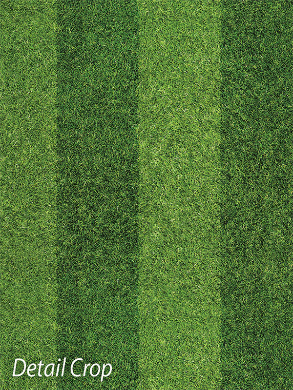 Green Striped Grass Photography Floor Drop