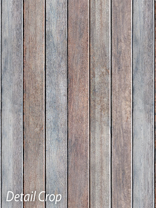 Blue Brown Wood Photography Floor Drop