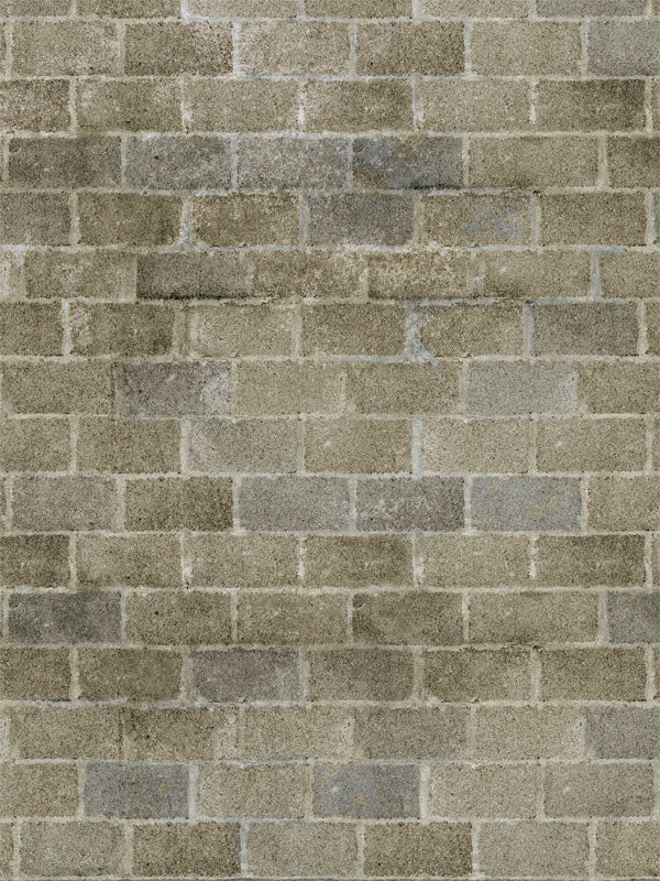 Textured cinder block wall backdrop for professional photography, ideal for adding an urban, industrial look to portraits and product shoots.