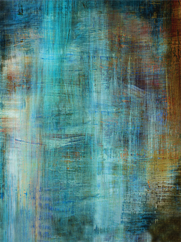 Textured teal and amber photography backdrop with soft vertical movement.