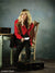 A soft-textured photography backdrop with a dark, moody aesthetic, perfect for dramatic portrait and headshot sessions.
