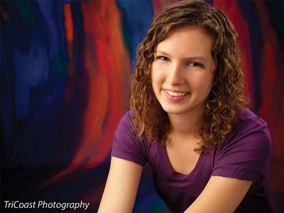 Photography background filled with deep, intense pigment layers.