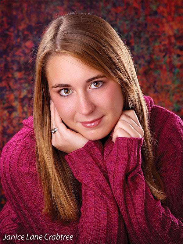 Complex abstract background in textured rust, purple, and teal for editorial sessions.