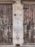 Distressed Wooden Shutters Photography Backdrop - Distressed wooden shutters photography backdrop with rustic textures, ideal for vintage and creative-themed photoshoots.