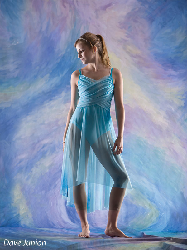 Ethereal studio backdrop in pastel hues with fluid, Printed texture.