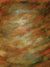 Painterly brushstrokes in warm earth tones create a natural visual texture.