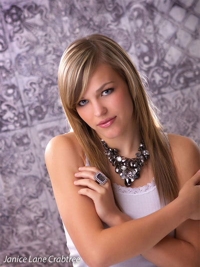 Distressed gray photography backdrop perfect for portraiture.
