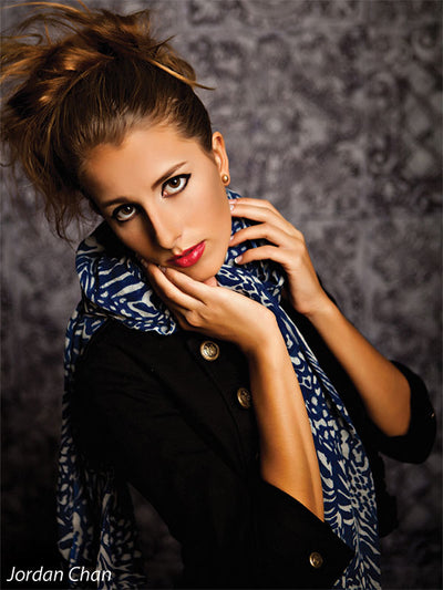 Gray European tile backdrop suited for a wide range of photography.