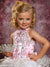 Vintage pink tile design backdrop for classic photography.