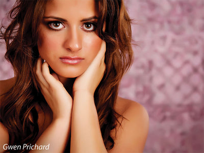 Elegant pink tile backdrop suited for fashion photography.