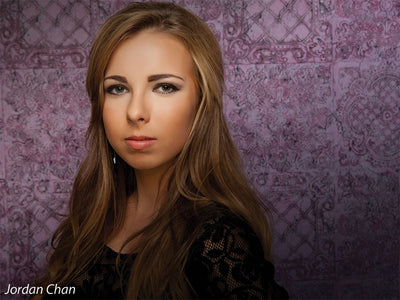 Soft pink European-style backdrop for versatile photography.