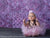 Soft vintage-style pink studio photography backdrop.