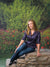 Cheerful floral wall backdrop perfect for spring and Easter portraits.