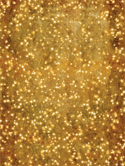 Golden Sparkling Bokeh Photography Backdrop - Golden sparkling bokeh photography backdrop, ideal for holiday, event, or luxury-themed professional photoshoots.