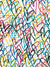 Graffiti Hearts Photography Backdrop - Colorful graffiti hearts photography backdrop on a white brick wall for creative and fun photoshoots.