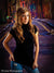 Backdrop portraying wet alley textures and multicolored graffiti walls.