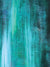 Studio backdrop with vertical teal brushstrokes and smooth aqua gradients.