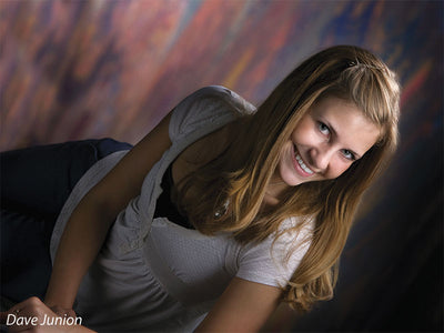 Flowing texture of melted color tones for artistic and modern portrait setups.