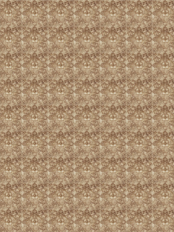 Vintage ivory damask tile backdrop with ornate floral detailing, perfect for newborn photography, elegant family portraits, and classic school or senior photo sessions.