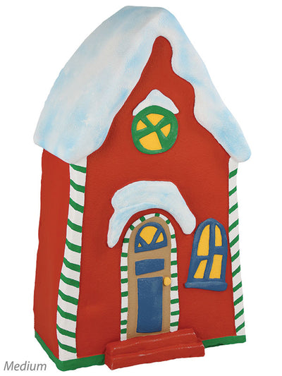 Christmas Candy Land Cottage Prop