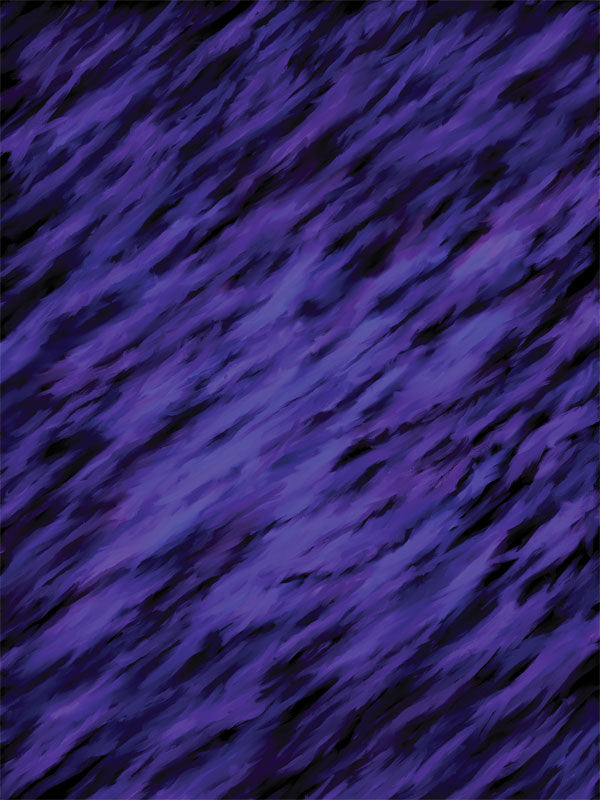 Diagonal abstract backdrop with painterly streaks in violet, indigo, and black for dramatic portraits.