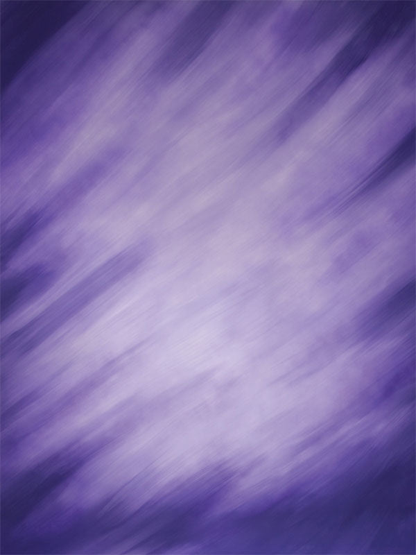 Streaking Purple Hand Painted Photo Backdrop
