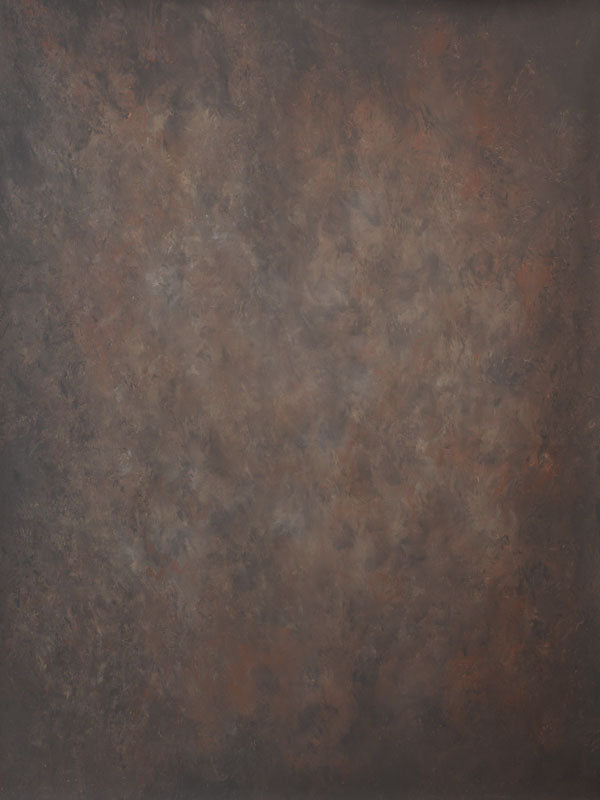Rust Saddle Brown Hand Painted Backdrop