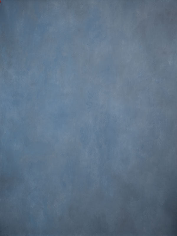 Cadet Blue and Grey Light Texture Hand Painted Backdrop - Denny Mfg