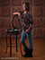 Classic copper tile design with deep warmth and embossed structure.