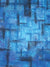 Abstract blue backdrop with shimmering grid texture and icy tones.