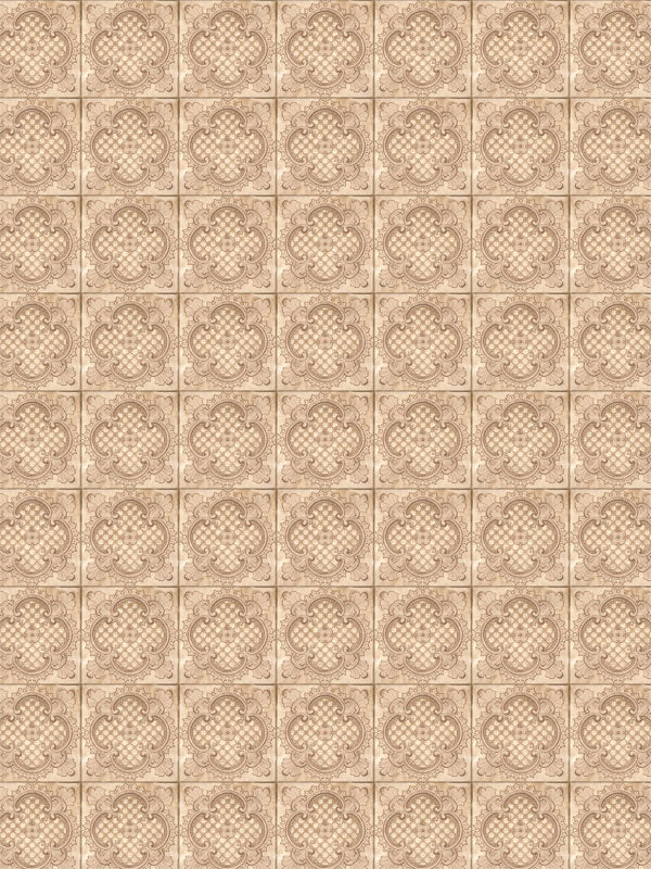 Neutral tan vintage tile backdrop ideal for classic portrait or newborn photography