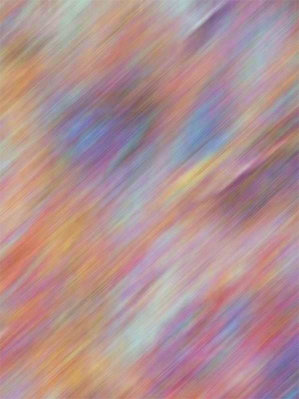 Soft diagonal streaks of pastel pink, peach, lavender, and blue create a dreamy, energetic background.