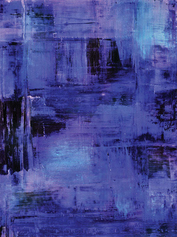 Abstract deep blue photography backdrop with textured brushstroke design.