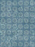 Vintage blue patterned backdrop with intricate floral and geometric designs, ideal for professional and creative photography sessions.